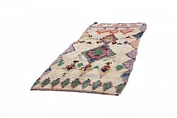 Marokkansk Boucherouite-teppe 240 x 110 cm