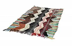Marokkansk Boucherouite-teppe 140 x 230 cm