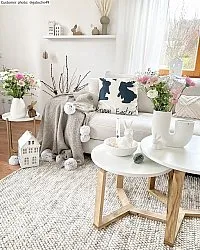 Ullteppe - Luna (beige)