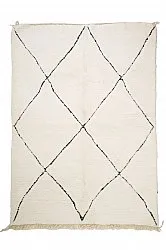 Kelim-teppe Marokkansk Beni Ourain 205 x 290 cm