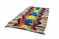 Marokkansk Boucherouite-teppe 150 x 275 cm