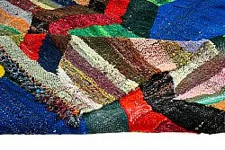 Marokkansk Boucherouite-teppe 150 x 275 cm