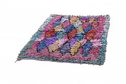 Marokkansk Boucherouite-teppe 175 x 135 cm