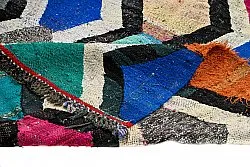 Marokkansk Boucherouite-teppe 140 x 290 cm