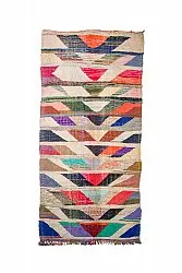 Marokkansk Boucherouite-teppe 165 x 350 cm