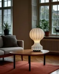 Lampe - Senigallia L (hvit/svart)