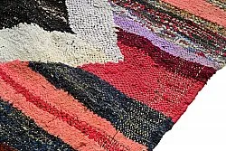 Marokkansk Boucherouite-teppe 140 x 245 cm