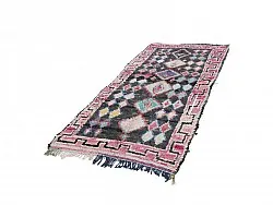 Marokkansk Boucherouite-teppe 310 x 130 cm