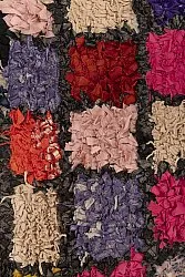 Marokkansk Boucherouite-teppe 230 x 140 cm