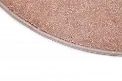 Rund teppe - Aura (rosa)