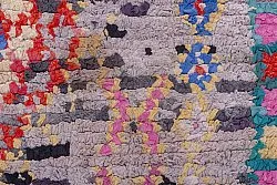 Marokkansk Boucherouite-teppe 230 x 125 cm