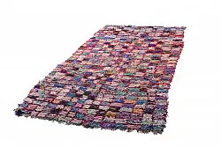 Marokkansk Boucherouite-teppe 255 x 125 cm