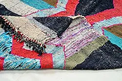 Marokkansk Boucherouite-teppe 115 x 220 cm