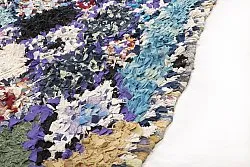 Marokkansk Boucherouite-teppe 260 x 140 cm