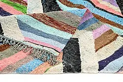 Marokkansk Boucherouite-teppe 145 x 245 cm