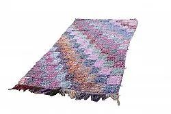 Marokkansk Boucherouite-teppe 210 x 105 cm