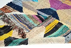 Marokkansk Boucherouite-teppe 120 x 200 cm