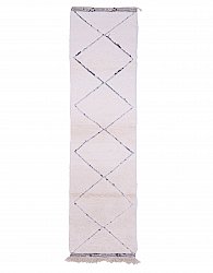 Kelim-teppe Marokkansk Beni Ourain 290 x 85 cm