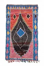 Marokkansk Boucherouite-teppe 275 x 155 cm