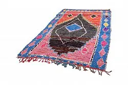 Marokkansk Boucherouite-teppe 275 x 155 cm
