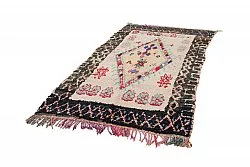 Marokkansk Boucherouite-teppe 270 x 130 cm