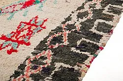 Marokkansk Boucherouite-teppe 270 x 130 cm