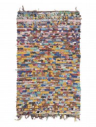 Marokkansk Boucherouite-teppe 250 x 150 cm