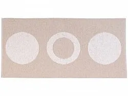 Plastmatter - Horredsmattan Circle (beige)