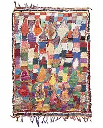 Marokkansk Boucherouite-teppe 210 x 150 cm