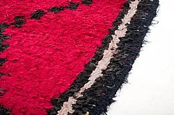 Marokkansk Boucherouite-teppe 310 x 145 cm