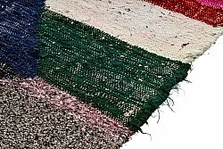 Marokkansk Boucherouite-teppe 135 x 240 cm