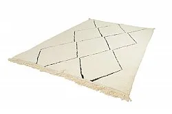 Kelim-teppe Marokkansk Beni Ourain 205 x 290 cm