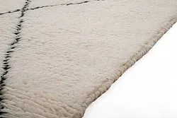 Kelim-teppe Marokkansk Beni Ourain 240 x 90 cm