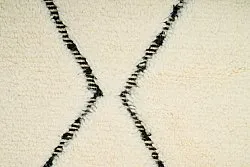 Kelim-teppe Marokkansk Beni Ourain 205 x 290 cm