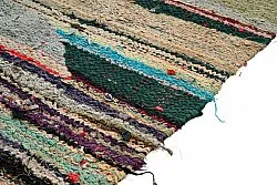 Marokkansk Boucherouite-teppe 120 x 245 cm