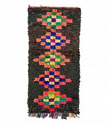 Marokkansk Boucherouite-teppe 195 x 90 cm