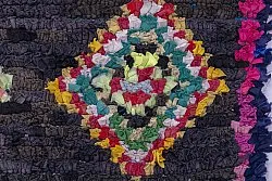 Marokkansk Boucherouite-teppe 245 x 115 cm