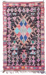Marokkansk Boucherouite-teppe 210 x 125 cm