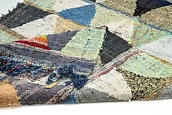 Marokkansk Boucherouite-teppe 125 x 230 cm