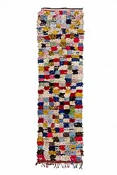 Marokkansk Boucherouite-teppe 380 x 105 cm