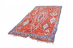 Marokkansk Boucherouite-teppe 265 x 150 cm