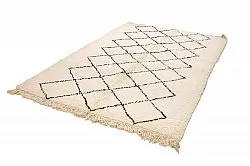 Kelim-teppe Marokkansk Beni Ourain 170 x 260 cm