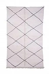 Kelim-teppe Marokkansk Beni Ourain 315 x 195 cm