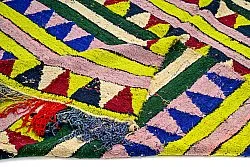 Marokkansk Boucherouite-teppe 170 x 255 cm