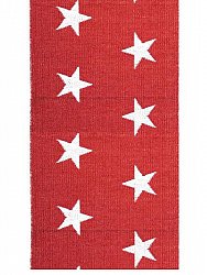 Plastmatter - New York (rød-hvit)