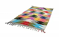 Marokkansk Boucherouite-teppe 155 x 255 cm