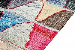 Marokkansk Boucherouite-teppe 135 x 275 cm