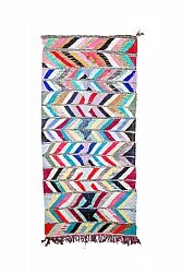 Marokkansk Boucherouite-teppe 150 x 320 cm