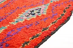 Marokkansk Boucherouite-teppe 440 x 135 cm