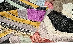 Marokkansk Boucherouite-teppe 130 x 260 cm